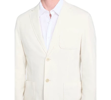 Мужской приталенный однотонный блейзер GUESS от Tyron quicksand