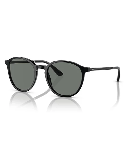 Круглые мужские солнцезащитные очки Giorgio Armani, AR8196, черный