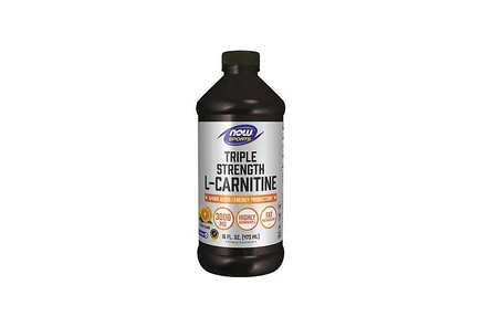 Жидкий L-карнитин NOW Foods 3000 мг, 470 мл