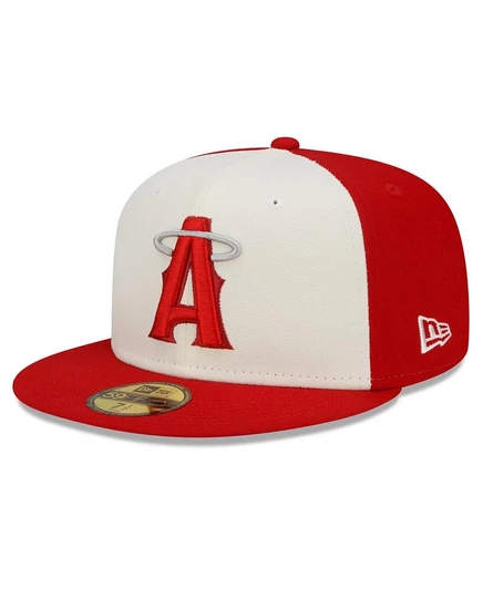 Мужская кепка New Era 59FIFTY Los Angeles Angels City Connect, красная