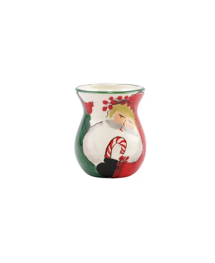 Ваза Vietri Old St. Nick для цветов, разноцветная