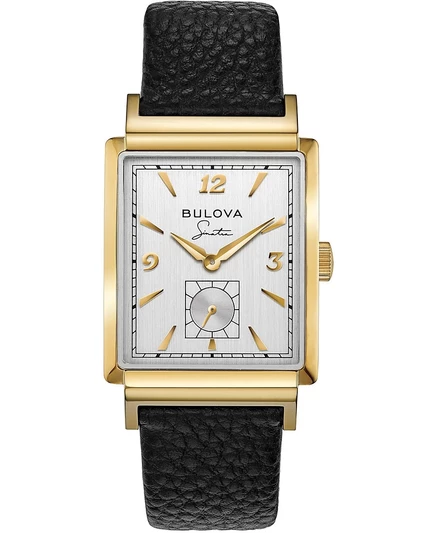Мужские часы Bulova My Way, белые, черный ремешок
