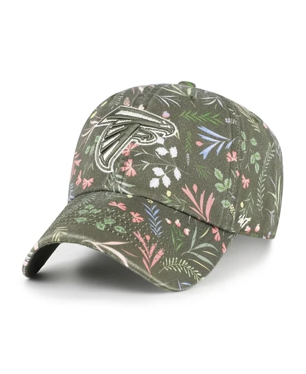 Женская зеленая шляпа Atlanta Falcons Verbena Clean Up Adjustable зеленого цвета от бренда '47