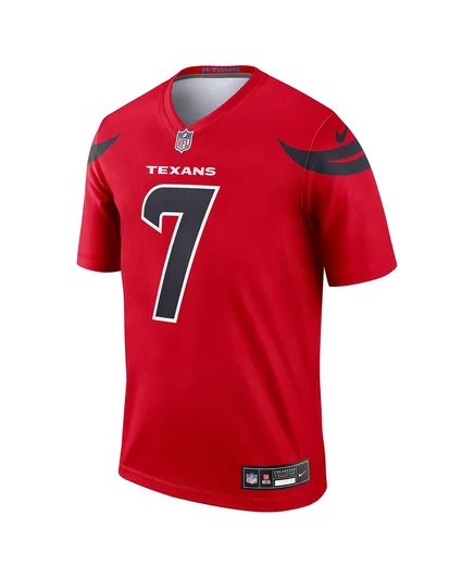 Мужские кроссовки Nike C.J. Stroud Red Houston Texans Alternate Legend с лучшими характеристиками для игроков red