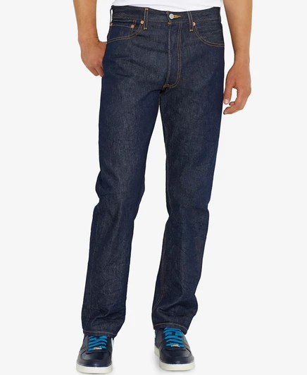 Мужские джинсы Levi's 501 Original Shrink-to-Fit, синие