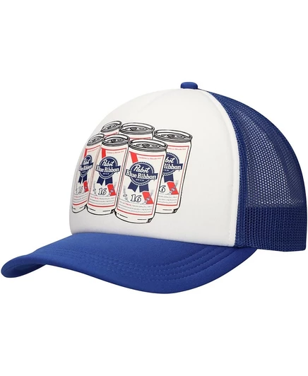 Мужская тракер-кепка LIDS Pabst Blue Ribbon, белая