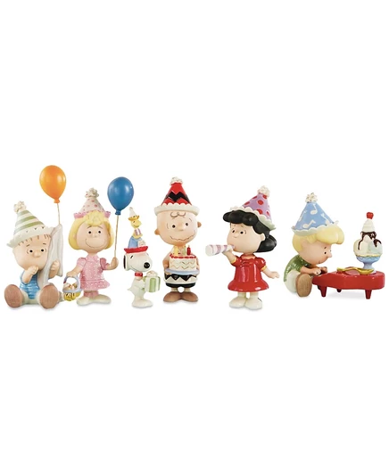 Декоративный фарфоровый набор Lenox Peanuts, 6 шт., разноцветный