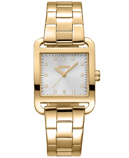 Женские часы DKNY City Midi, сталь, 35 мм, золотистые