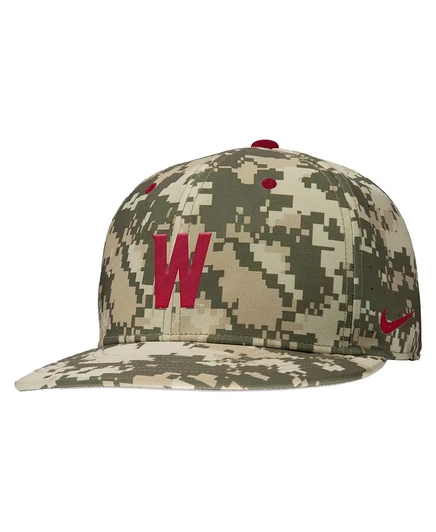 Мужская бейсболка Nike Washington Cougars камуфляжная зеленая
