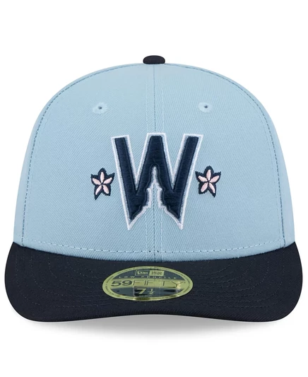 Мужская кепка New Era Washington Nationals 2025 58FIFTY, черная