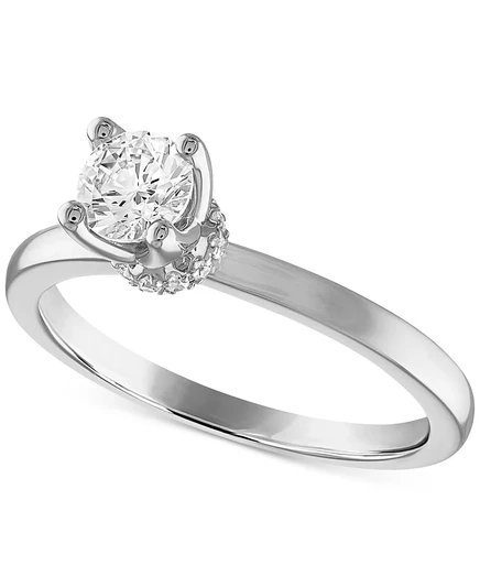 Кольцо Alethea Certified Diamond Solitaire 0,5 кт, белое золото