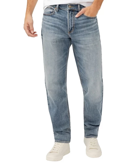 Мужские джинсы Silver Jeans Co Eddie суженные, индиго