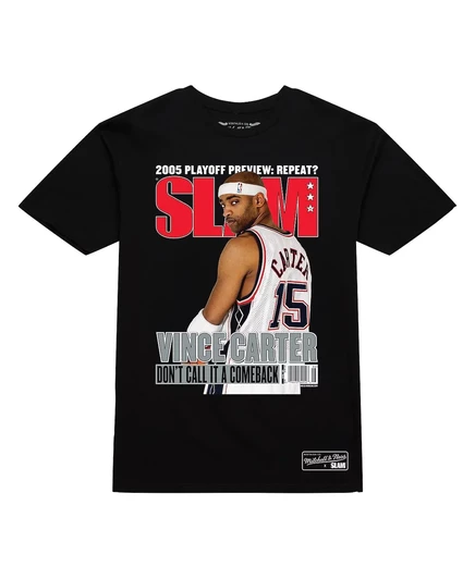 Унисекс футболка Mitchell & Ness Vince Carter, черная