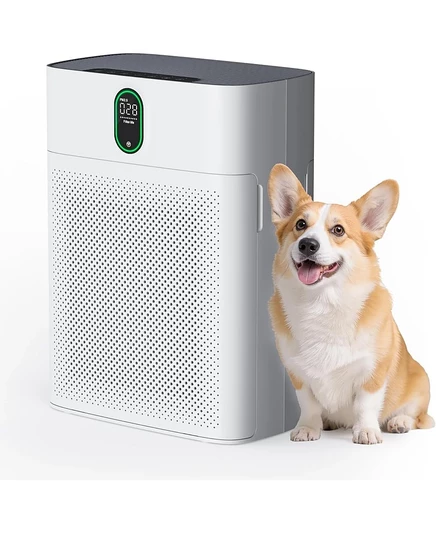 Очиститель воздуха HEATDAZ HEPA до 100 м² с датчиком PM2.5, белый