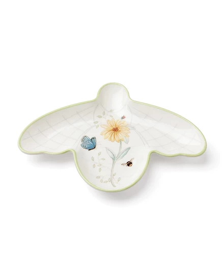 Подставка для ложки Lenox Butterfly Meadow Bee, белая