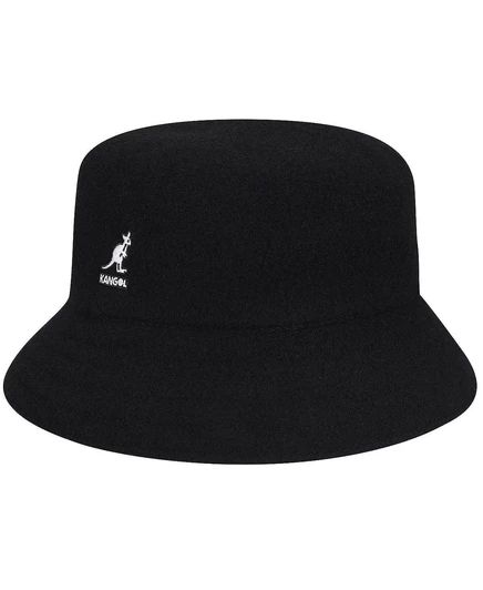 Мужская панама Kangol Wool Lahinch шерстяная, черная