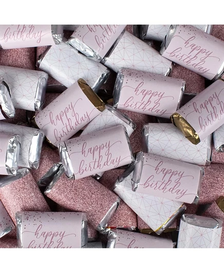 Смесь шоколадных конфет Just Candy Rose Gold, Hershey's, 108 шт