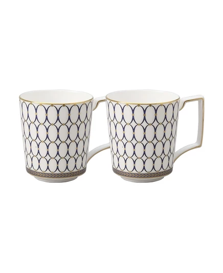 Набор кружек Wedgwood Renaissance, 2 шт., с золотом