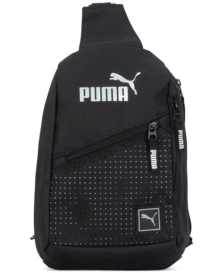 Мужская сумка через плечо Puma Evercat Sidewall, с регулируемым ремнем, черная
