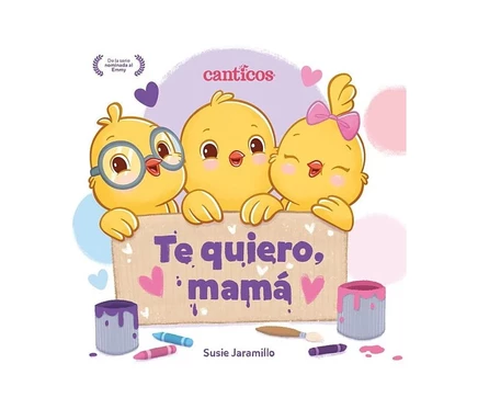 Книга Te quiero, mamá (испанское издание), картонная