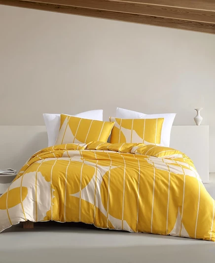 Комплект пододеяльника Marimekko Vesi Unikko, желтый