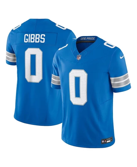 Мужская футболка Nike Jahmyr Gibbs Blue Detroit Lions Vapor F.U.S.E. Limited от Nike. blue