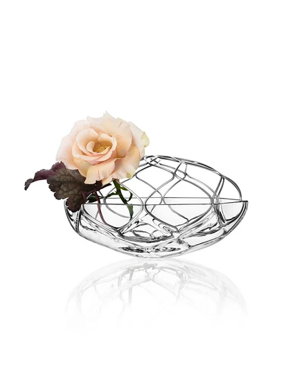 Ваза Orrefors Bloom, прозрачная
