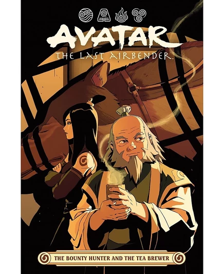 Графический роман «Аватар: Легенда об Аанге — Охотник за головами и заварщик чая», Фейт Эрин Хикс