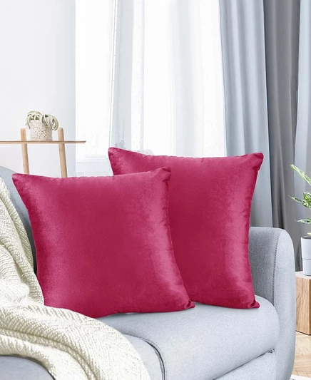 Подушки Nestl Elegant Velvet 46×46 см (2 шт.), розовые