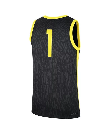 Мужская футболка Nike 1 Black Oregon Ducks, альтернативная копия джерси black