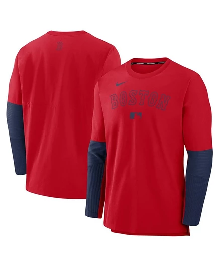 Мужское худи Nike Authentic Collection трибленд, красно‑темно‑синее