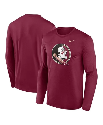 Мужская футболка Nike Primetime Florida State, бордовая