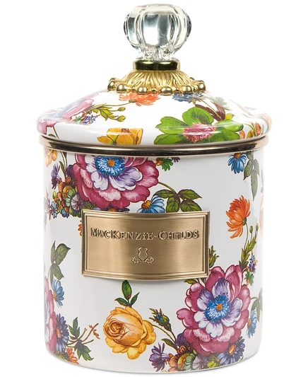 Банка Mackenzie-Childs Flower Market эмалированная, 1,12 л