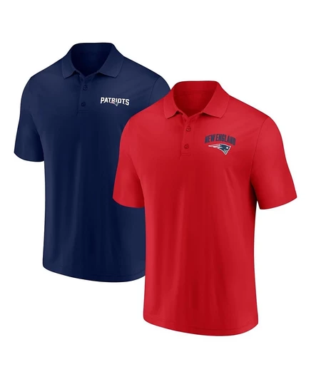 Мужской набор поло Fanatics Patriots, 2 шт., разноцветные
