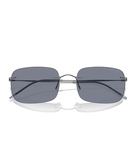 Мужские солнцезащитные очки Giorgio Armani, Ar1512M matte gunmetal, blue