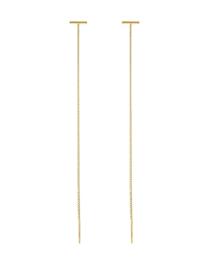 Серьги-протяжки Adornia из стали, золотистые