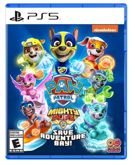 Видеоигра Outright Games Paw Patrol: Mighty Pups — Save Adventure Bay, PS5, мульти