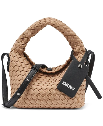 Женская сумка через плечо DKNY Giselle, коричневая