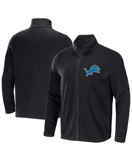 Мужская куртка NFL x из коллекции Darius Rucker от Detroit Lions черного цвета с застежкой на молнию black