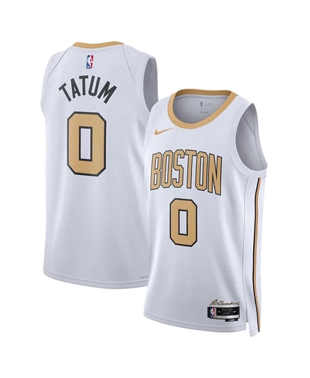 Мужская и женская майка Nike Jayson Tatum Boston Celtics 2025/26, белая