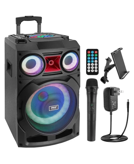 Портативная колонка Pyle PHP210DJT 10″, черная