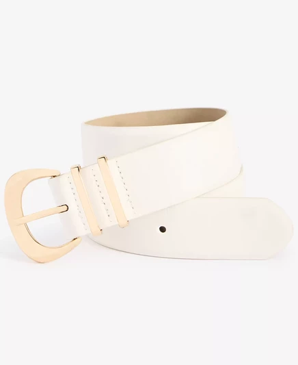  Ремень из искусственной кожи с мягкой отделкой, эксклюзивно в Macy's white