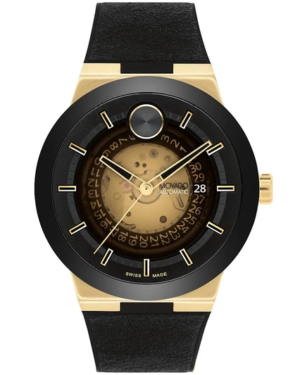 Мужские часы Movado Bold Fusion Automatic 43,5 мм, антрацит