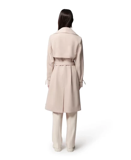 Женский тренч свободного кроя с поясом и каскадным воротником Soia & Kyo Womens OLIVIA mist