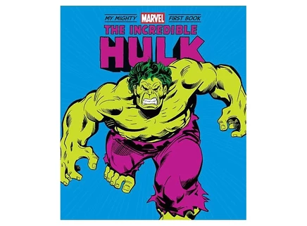 Картонная книга «Невероятный Халк. Моя первая книга Marvel»