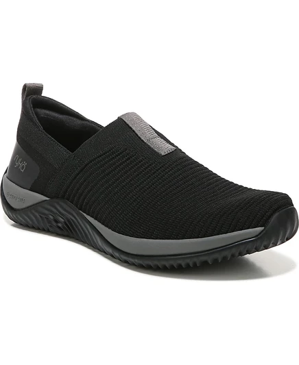 Женские кроссовки Ryka Echo Knit Slip On, черно-черные