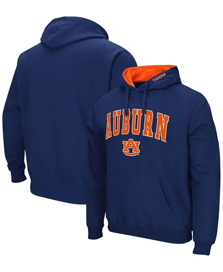Мужское худи Colosseum Auburn Tigers Arch Logo 3.0, синий