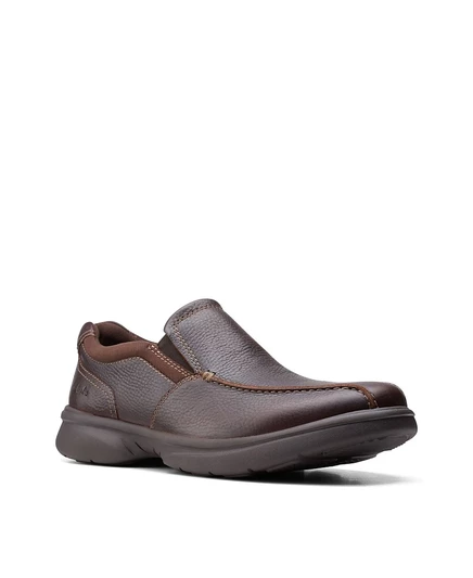 Мужские туфли Clarks Bradley Step без шнуровки, коричневые