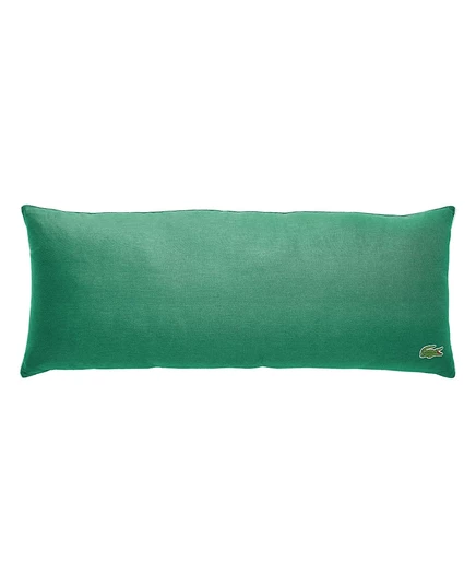 Подушка-валик Lacoste Home Serve 20″×52″, зеленая