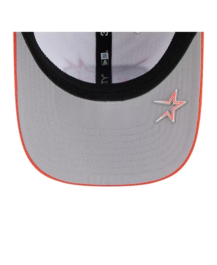Мужская темно-синяя / оранжевая кепка New Era Houston Astros 2025 MLB Clubhouse 39 THIRTY Flex navy, orange